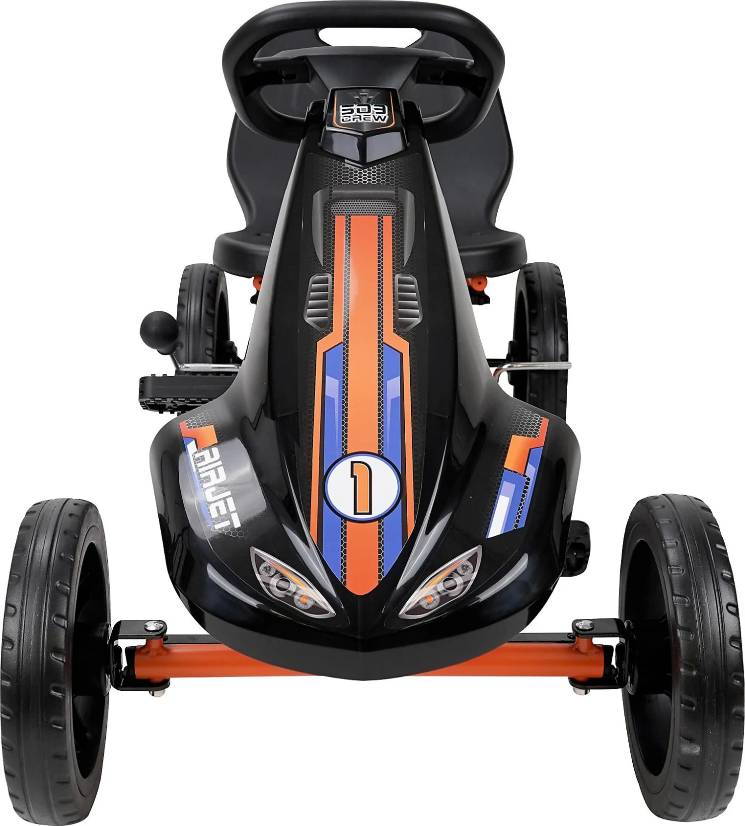Air Jet Pedal Go Kart, Orange 8 Air Jet Pedal Go Kart, Orange – Bild 6