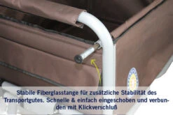 Beachtrekker LiFe Faltbarer Bollerwagen + Bremse, Klappbarer Handwagen (Grün) -Geschäft Für Kinderperipherieprodukte beachtrekker beachtrekker life faltbarer bollerwagen bremse klappbarer handwagen grun 6