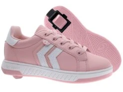 Schuhe Mit Rollen 2191841 In Pink/weiß -Geschäft Für Kinderperipherieprodukte breezy rollers schuhe mit rollen 2191841 in pink weiss 3