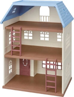 Epoch Sylvanian Families Himmelblaues Dreistöckiges Haus Geschenk Set, Limitiert -Geschäft Für Kinderperipherieprodukte epoch sylvanian families himmelblaues dreistockiges haus geschenk set limitiert 2