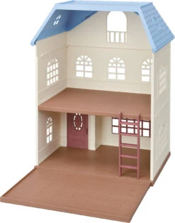 Epoch Sylvanian Families Himmelblaues Dreistöckiges Haus Geschenk Set, Limitiert -Geschäft Für Kinderperipherieprodukte epoch sylvanian families himmelblaues dreistockiges haus geschenk set limitiert 3