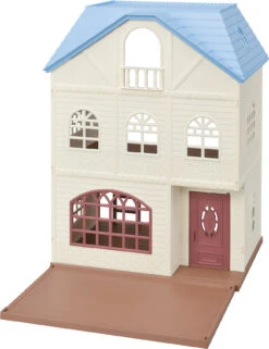 Epoch Sylvanian Families Himmelblaues Dreistöckiges Haus Geschenk Set, Limitiert -Geschäft Für Kinderperipherieprodukte epoch sylvanian families himmelblaues dreistockiges haus geschenk set limitiert 4