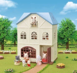 Epoch Sylvanian Families Himmelblaues Dreistöckiges Haus Geschenk Set, Limitiert -Geschäft Für Kinderperipherieprodukte epoch sylvanian families himmelblaues dreistockiges haus geschenk set limitiert 7