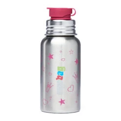 Ergobag Edelstahl Trinkflasche Prinzessin, 500 Ml