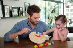 EverEarth Kinderuhr Aus Holz -Geschäft Für Kinderperipherieprodukte everearth kinderuhr aus holz 2