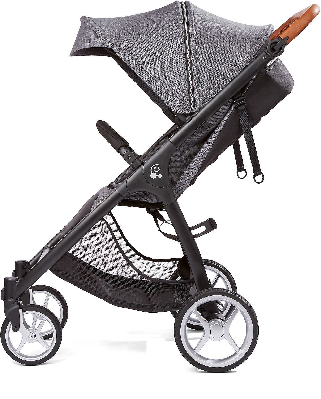 Buggy SMILOO HAPPY+, Black/cognac, Steel Grey 10 Buggy SMILOO HAPPY+, Black/cognac, Steel Grey – Bild 8