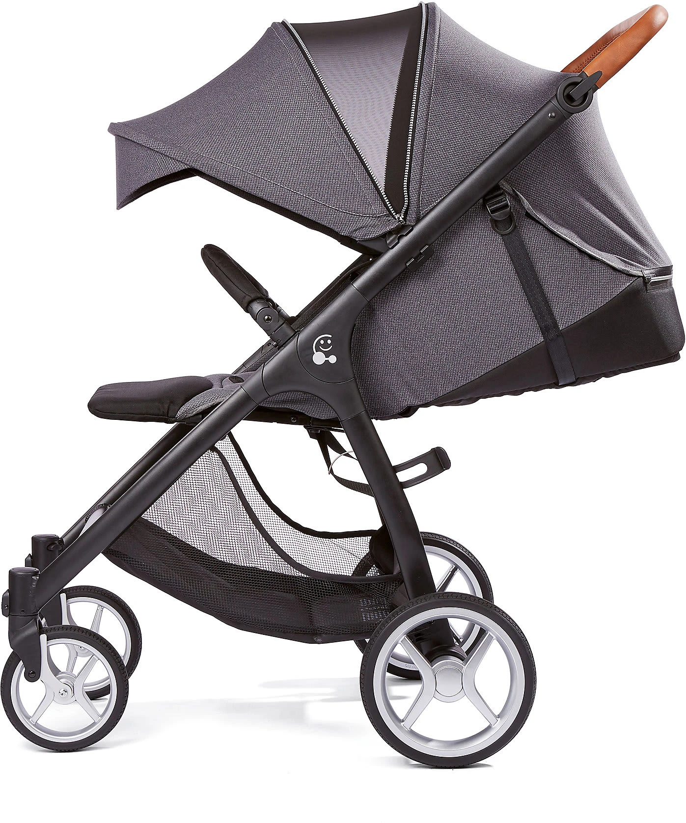 Buggy SMILOO HAPPY+, Black/cognac, Steel Grey 11 Buggy SMILOO HAPPY+, Black/cognac, Steel Grey – Bild 9
