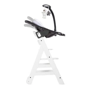 HAUCK Treppenhochstuhl Beta+ Inklusive Bouncer In Weiß 5 HAUCK Treppenhochstuhl Beta+ Inklusive Bouncer In Weiß – Bild 3