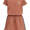 Hummel Kleid S/S Hmlhedda Dress In COPPER BROWN -Geschäft Für Kinderperipherieprodukte hummel kleid s s hmlhedda dress in copper brown