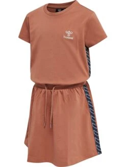 Hummel Kleid S/S Hmlhedda Dress In COPPER BROWN -Geschäft Für Kinderperipherieprodukte hummel kleid s s hmlhedda dress in copper brown 3