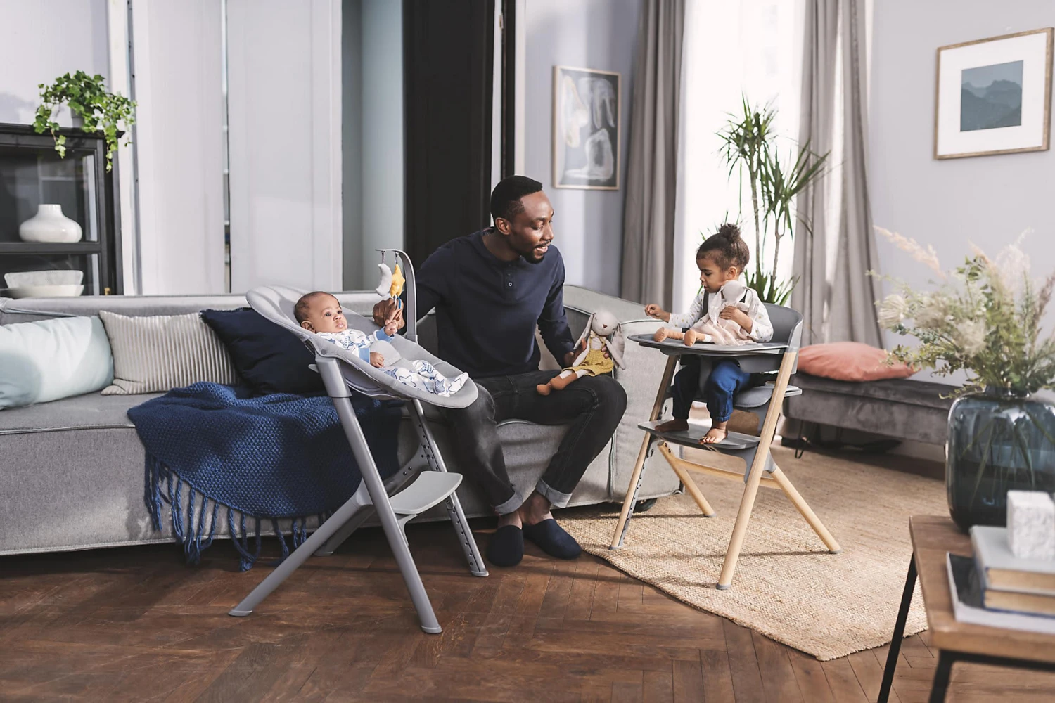 Kinderkraft Hochstuhl IGEE + Calmee 4 Kinderkraft Hochstuhl IGEE + Calmee – Bild 2