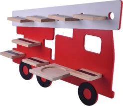 Regal Für Die Hörspielbox Von BE IMEX, Feuerwehr -Geschäft Für Kinderperipherieprodukte mytoys collection regal fur die horspielbox von be imex feuerwehr 2