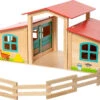 Pferdestall Aus Holz -Geschäft Für Kinderperipherieprodukte mytoys originals pferdestall aus holz