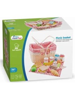 New Classic Toys® Picknickkorb Mit Zubehör - Ab 3 Jahren -Geschäft Für Kinderperipherieprodukte new classic toys picknickkorb mit zubehor ab 3 jahren 4