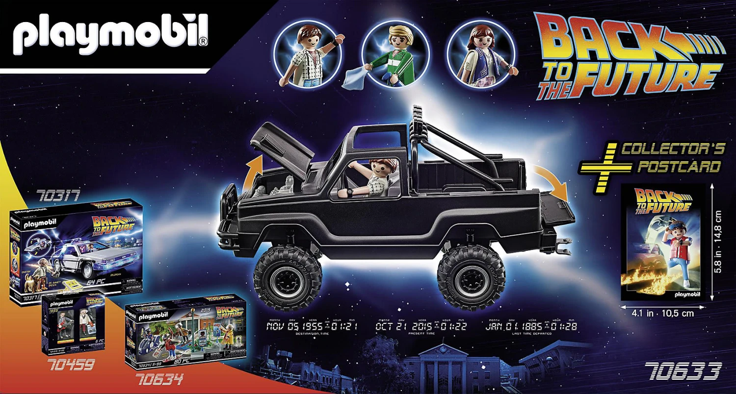 Playmobil 70633 Back To The Future Marty's Pick-up Truck 5 Playmobil 70633 Back To The Future Marty's Pick-up Truck – Bild 3