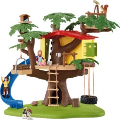 Schleich Farm World 42408 Abenteuer Baumhaus -Geschäft Für Kinderperipherieprodukte schleich farm world 42408 abenteuer baumhaus 2