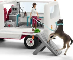 Schleich Horse Club 42439 Mobile Tierärztin Mit Hannoveraner Fohlen -Geschäft Für Kinderperipherieprodukte schleich horse club 42439 mobile tierarztin mit hannoveraner fohlen 5