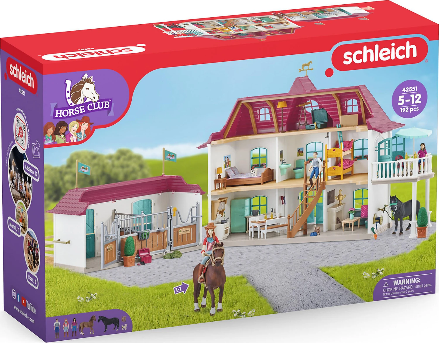 Schleich Horse Club 42551 Horse Club Lakeside Pferdehof 4 Schleich Horse Club 42551 Horse Club Lakeside Pferdehof – Bild 2