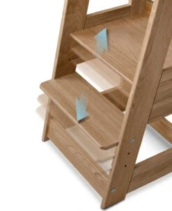 TiSsi ® Entdeckerturm / Lernturm Felix Eiche Natur -Geschäft Für Kinderperipherieprodukte tissi tissi r entdeckerturm lernturm felix eiche natur 2