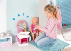 BABY Born® Bad Zahnpflege-Set Mit Waschtisch 17 BABY Born® Bad Zahnpflege-Set Mit Waschtisch -Geschäft Für Kinderperipherieprodukte zapf baby born r bad zahnpflege set mit waschtisch 6