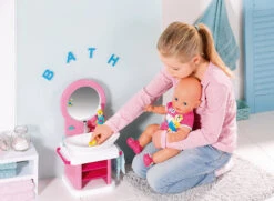 BABY Born® Bad Zahnpflege-Set Mit Waschtisch 18 BABY Born® Bad Zahnpflege-Set Mit Waschtisch -Geschäft Für Kinderperipherieprodukte zapf baby born r bad zahnpflege set mit waschtisch 7